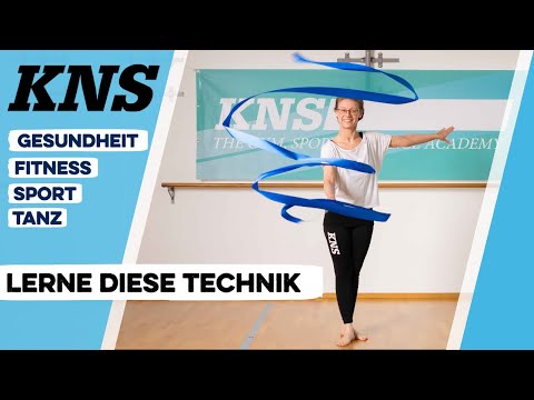 Gymnastik mit Handgerät: Lerne diese Techniken mit dem BAND - TEIL 3 | KNS München