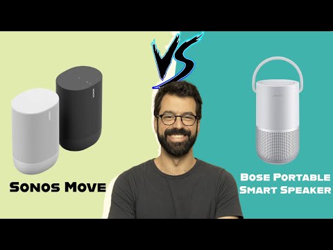 Smart Home Speakers Sonos Move VS Bose Portable Smart Speaker 2026 (Which Has Better Sound Quality)