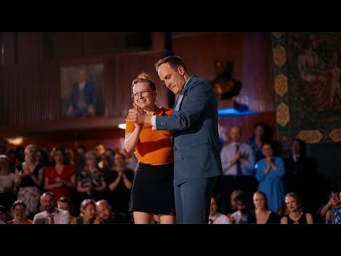 Winter Jump 2023 - Frida & Skye, to the trombone of Kristoffer Kompen