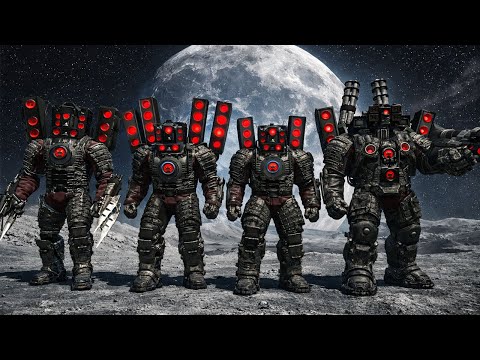 Cameraman Titan in Armor and Speakerman in Armor Fight Against Skibidi Toilet Bosses In Garry's Mod!