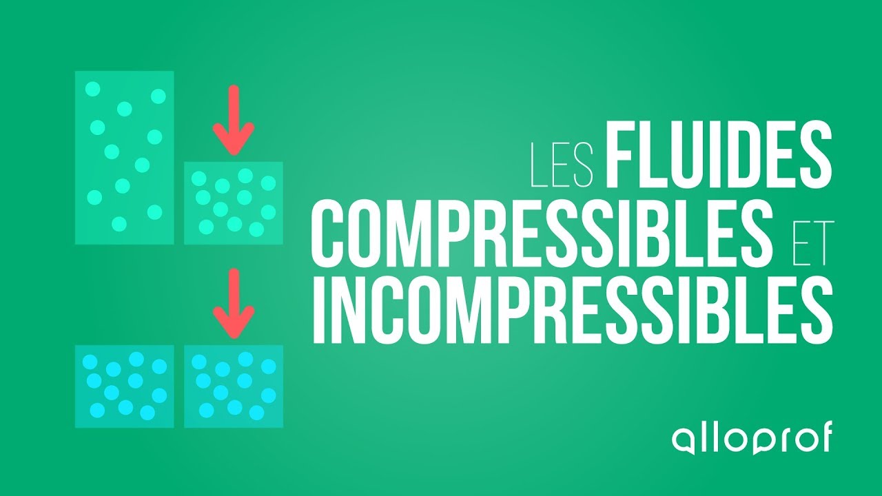 Les fluides compressibles et incompressibles