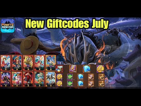 Pirate Arena Mobile New Giftcodes July - OP RPG Free V9 & SSR