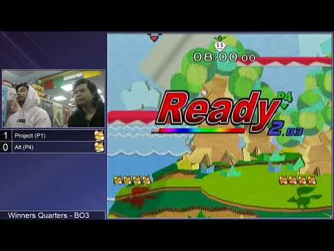 GSS 110 SSBM - Project (Default Fox) vs. Alt (Red Fox) - Melee WQF