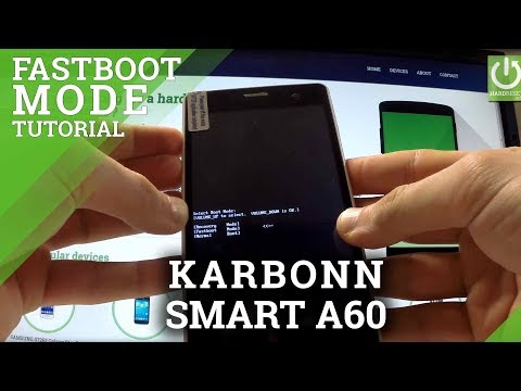 How to enter Fastboot Mode KARBONN SMART A60 - Open and Exit Fastboot