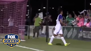 What's better: The footwork, or the celebration? by FOX Soccer