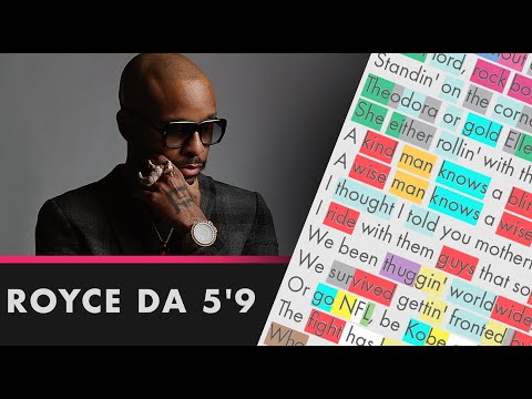 Royce da 5'9 on Friday Night Cypher - Lyrics, Rhymes Highlighted (181)