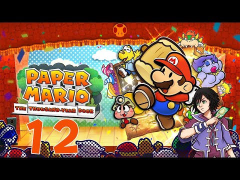Paper Mario Thousand Year Door Blind Playthrough Part 12 Vs Mighty Dragon, Hooktail