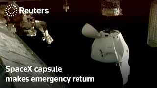 SpaceX capsule makes emergency return after astronaut falls ill | REUTERS