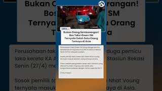 Taxi Diduga Picu Laka Kereta di Bekasi, Ini Sosok Bos Taksi, Ternyata Salah 1 Orang Terkaya di Asia