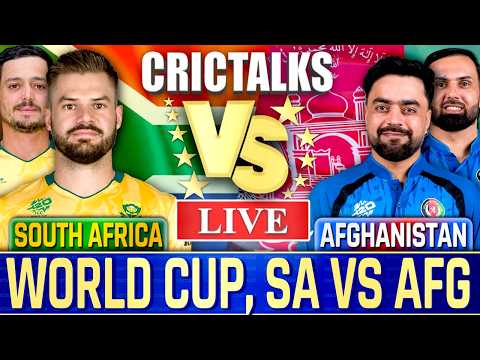 🔴 SA vs AFG Live Match Today, World Cup, Live Cricket Scores Commentary, South Africa v Afghanistan