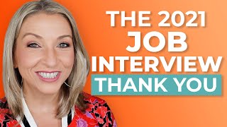 The 2021 Job Interview Thank You Note | How To Impress