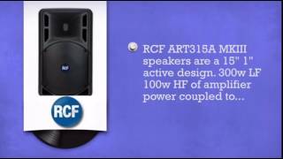 Video thumbnail for RCF ART 315A MkIII - DJkit.com by djkit®