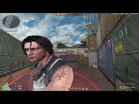 Crossfire West - Scorpion EVO3A1-N Silver and 2 zombies kinfes bot game played