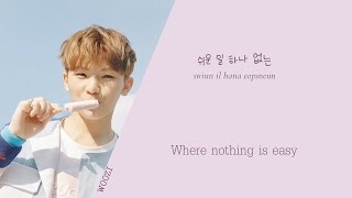 SEVENTEEN (세븐틴) - Woozi solo (우지) - SIMPLE (Color coded Han/Rom/Eng) lyrics