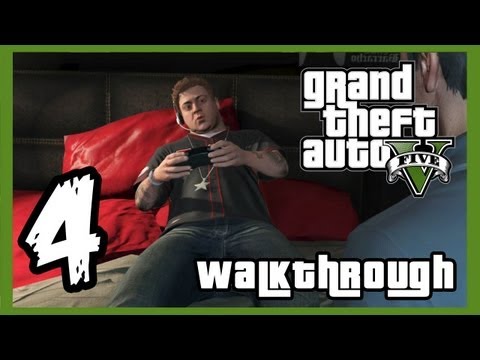 Grand Theft Auto V Walkthrough PART 4 [PS3] Lets Play Gameplay TRUE-HD QUALITY "GTA 5 Walkthrough"