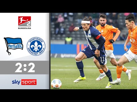Hornby kontert Herthas Superstart! | Hertha BSC - SV Darmstadt 98 | Highlights – 2. Bundesliga