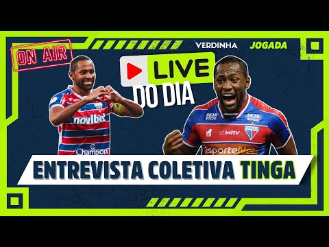 Live do Dia: acompanhe ao vivo a entrevista de Tinga, capitão do Fortaleza