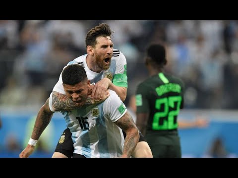 Argentina 2 x 1 Nigéria - Globo HD   Melhores Momentos