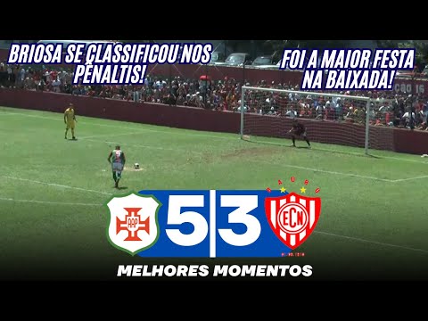 BRIOSA SANTISTA SE CLASSIFICA NOS PÊNALTIS E FAZ A FESTA NA BAIXADA! PORTUEGUESA SANTISTA X NOROESTE