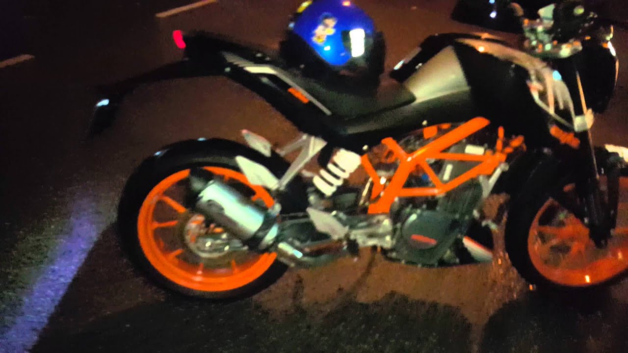 Ktm duke 250 2015 exhaust sound