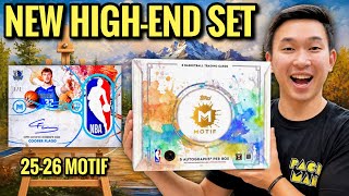 NEW TOPPS MOTIF BASKETBALL IS THE FIRST HIGH-END SET OF THE YEAR (BOOM)! 😱🔥 2025-26 Hobby Box Review