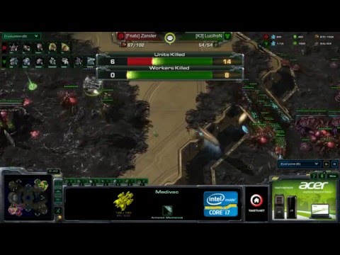 TvZ K3LucifroN vs Fnatic.Zanster game 1