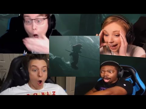 Youtubers React to Mario Getting Stabbed by Sephiroth