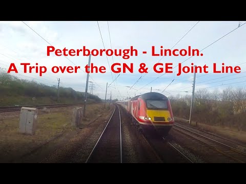 Peterborough to Lincoln Central via the Great Northern & Great Eastern Joint Line.