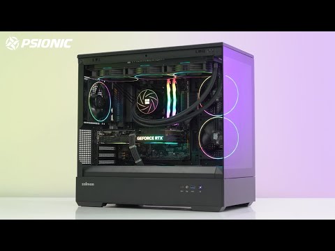 적당히 화려한 외관! 그리고 성능! 😍 이 정도 블랙 감성 게이밍 PC는 어떠신가요? (RYZEN 5 7500F + RTX 4060Ti) Feat. 잘만테크 P30 Black