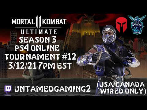 MK11 Ultimate Season 3 PS4 Online Tournament #12 3/12/21
