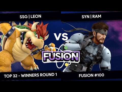 Fusion #100 - LeoN (Bowser) vs Ram (Snake) - Top 32 - Winners Round 1