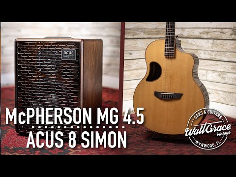 Acus One ForStrings 8 Simon 200-Watt Acoustic Amplifier (DAMAGED) 2020s - Black One For Strings Oneforstrings image 5