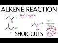 Alkene Reaction Shortcuts And Products Overview By Leah Fisch