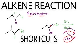 Alkene Reaction Shortcuts and Products Overview by Leah Fisch