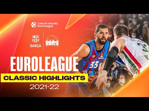 REMARKABLE Comeback | Barcelona - UNICS Kazan | EUROLEAGUE CLASSIC GAMES 2021-22