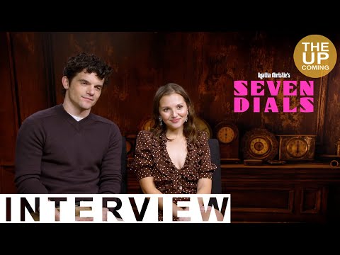 Edward Bluemel & Mia McKenna Bruce interview on Agatha Christie's Seven Dials