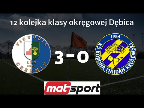 Victoria Czermin - Korona Majdan Królewski 3-0 kl. okręgowa Dębica 21.10.2020