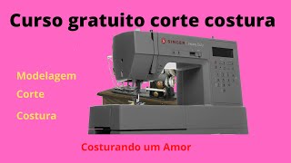 Curso gratuito de Corte e Costura