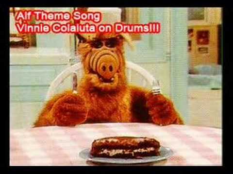 VINNIE COLAIUTA on drums ALF THEME SONG