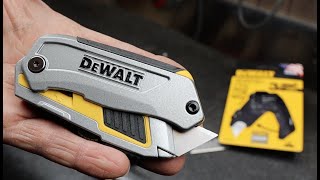 DeWalt Utility Knife Fail? Blade stays open even when closed. And it gets worse. Stay to the ending.