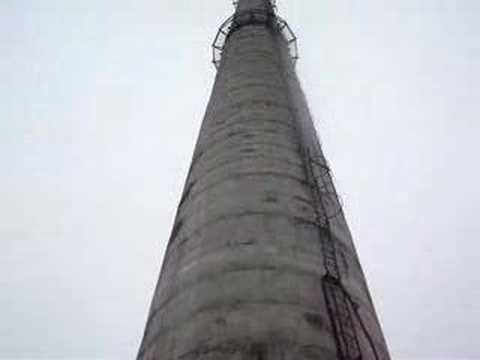 Schornstein Rückbau - Stack Dismantling Temirtau