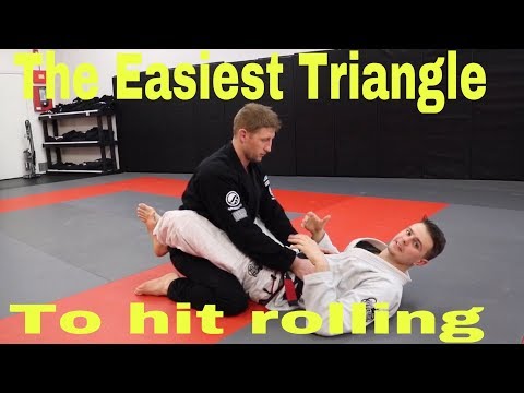 The Easiest BJJ triangle setup ever (rob promoted?!)
