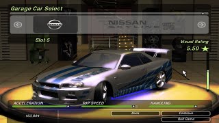 Download lagu GT-R34 Brian O'Connor's NEED FOR SPEED: UNDERGROUND2 - TUNING & RACE (Part18) mp3