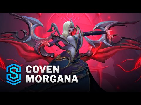 Coven Morgana Wild Rift Skin Spotlight