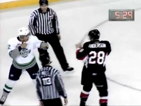 Josh Anderson vs Calvin Spencer