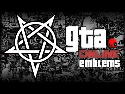 GTA V - Pentagram - Custom Crew Emblem Tutorial (...