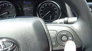 How to Switch from Toyota Radar Cruise Control to Normal Cruise Control