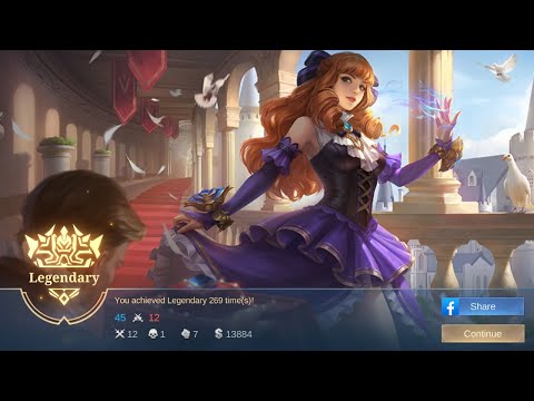 12/1/7 KDA MVP • Guinevere Crit Build Full Gameplay No Edit