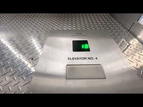 Fast Otis Traction Service Elevators Hyatt Regency Atlanta international Tower