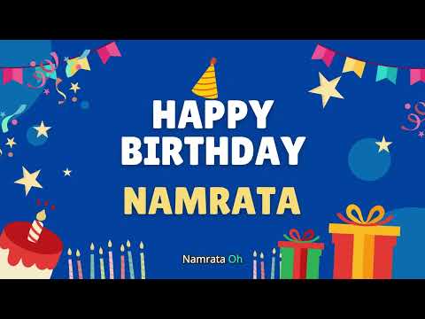 Happy Birthday Namrata 🎂 - Special Birthday song for Namrata (4K)